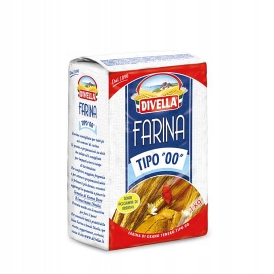 Divella Tipo 00 włoska mąka do wypieków 1 kg Divella