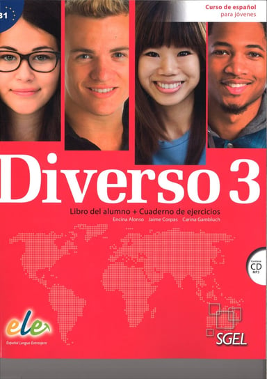 Diverso 3. Podręcznik + ćwiczenia + CD Encina Alonso, Corpas Jaime, Carina Gambluch
