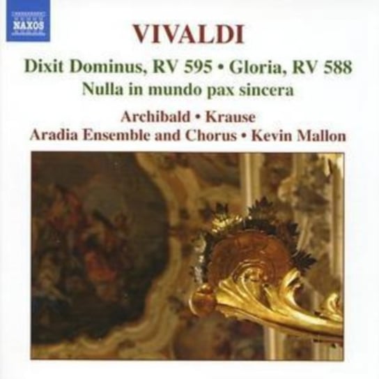 Dixit Dominus, RV 595; Gloria, RV 588; Nulla in mundo pax sincera Various Artists