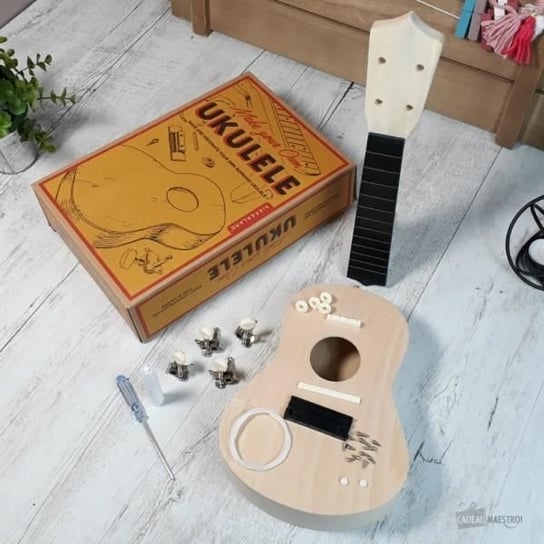 DIY instrument ukulele do samodzielnego złożenia - Kikkerland Inny producent