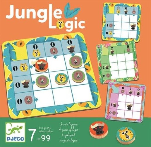 Djeco, gra taktyczna Jungle Logic Djeco