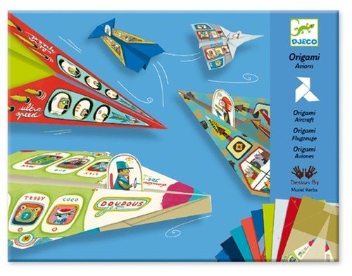 Djeco, Origami Samoloty, zestaw kreatywny Djeco