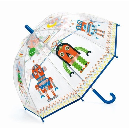 Djeco, parasol przeciwdeszczowy Roboty Djeco