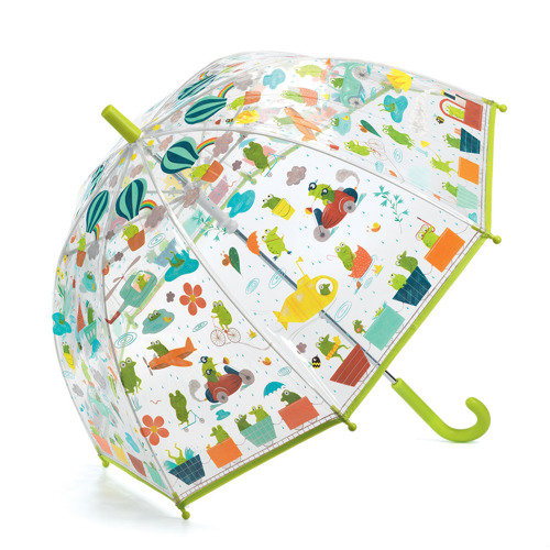Djeco, parasol przeciwdeszczowy Żabki Djeco