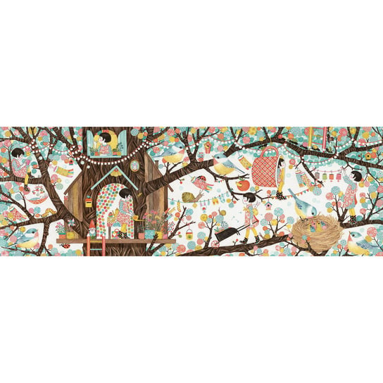 Djeco, puzzle, Domek Na Drzewie - Puzzle Artystyczne, 200 el. Djeco