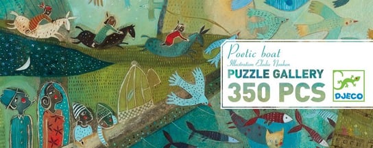 Djeco, puzzle, Poetycki statek, 350 el. Djeco