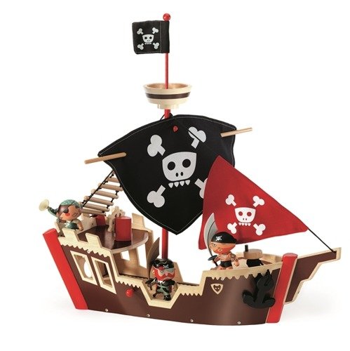 Djeco, zabawka kolekcjonerska Statek piratów Djeco