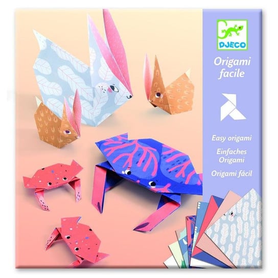 Djeco Zestaw kreatywny Origami Zwierzęta Djeco