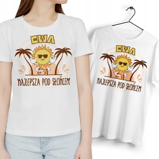 Dla Ewy T-Shirt koszulka biała Na Prezent Urodziny z Nadrukiem Zdjęciem Inna marka