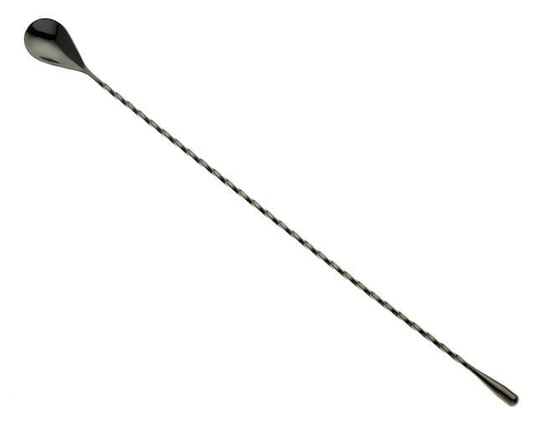Długa łyżka barmańska 400 mm, czarny połysk Inna marka