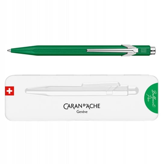 Długopis 849 Colormat-X M W Pudełku Zielony CARAN D'ACHE