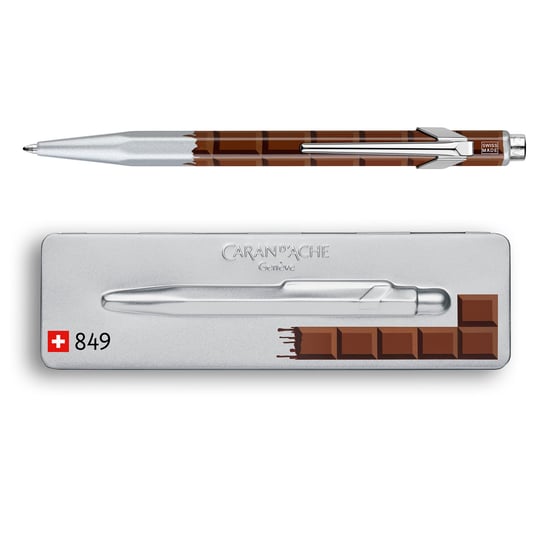 Długopis, 849 Pop Line Essentially Swiss, czekolada CARAN D'ACHE
