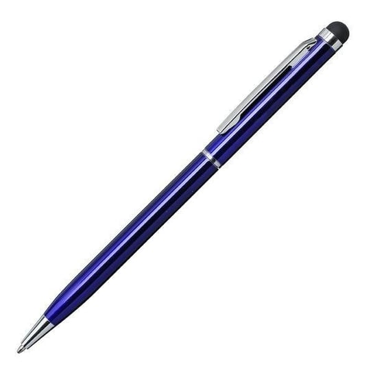 Długopis aluminiowy Touch Tip, niebieski, 20 sztuk UPOMINKARNIA