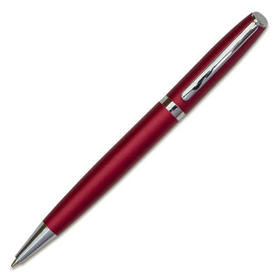 Długopis aluminiowy Trail, bordowy Zamiennik/inny