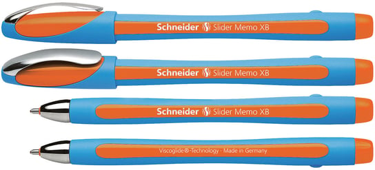 Długopis atramentowy, Slider Memo XB, pomarańczowy Schneider