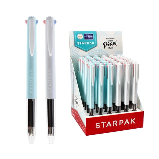 Długopis Automatyczny 4 Kolory Pearl Starpak 470783 Starpak
