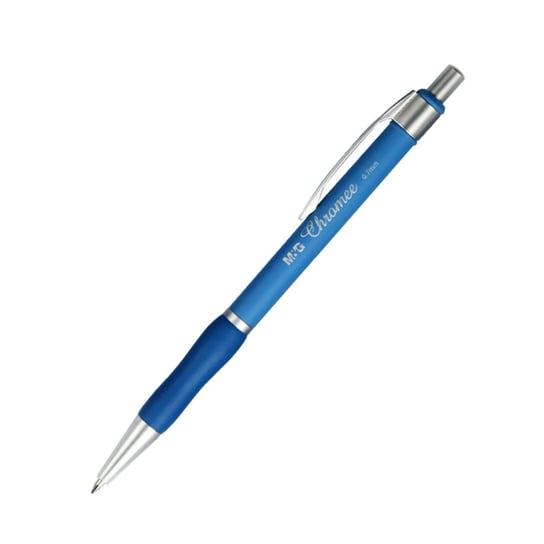Długopis automatyczny Chromee niebieski M&G MG
