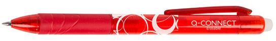 długopis automatyczny q-connect , 1,0mm, wymazywalny, czerwony Q-CONNECT
