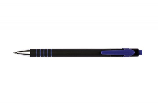 długopis automatyczny q-connect lambda, 0,7mm, niebieski Q-CONNECT