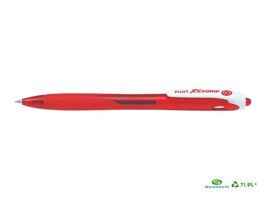 Długopis automatyczny REXGRIP olejowy 0,7 F PILOT - czerwony Pilot