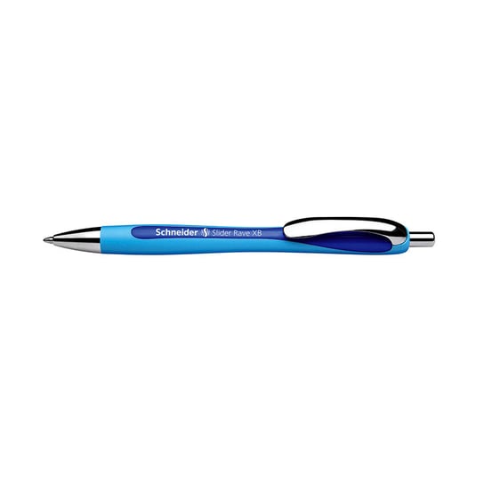 Długopis automatyczny, Slider Rave XB, niebieski Schneider