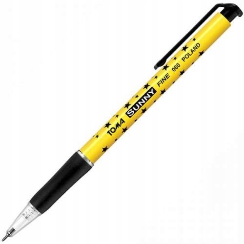 Długopis Automatyczny Sunny 0,7 Czarny Toma Toma
