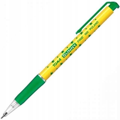 Długopis Automatyczny Sunny 0,7 Zielony Toma Toma