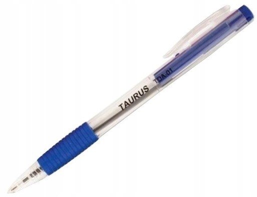 Długopis automatyczny Taurus 01 niebieski 0,7 mm Taurus