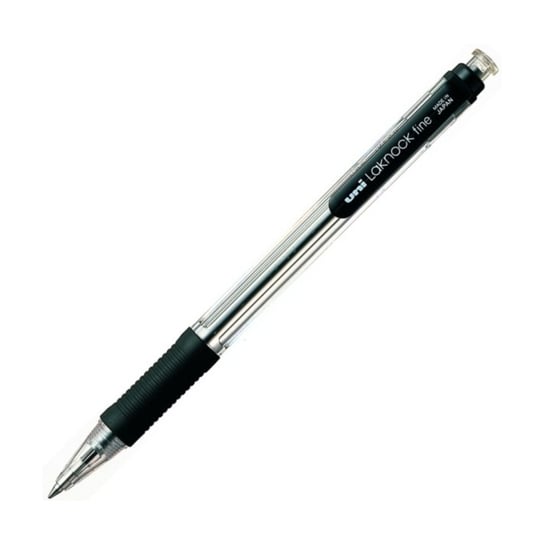 Długopis automatyczny Uni Laknock czarny POSCA