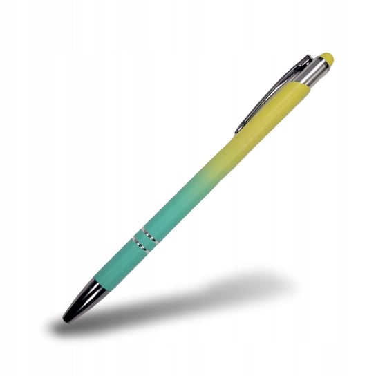 Długopis BELLO Beauty touch pen OMBRE żółto-seledynowy Inna marka