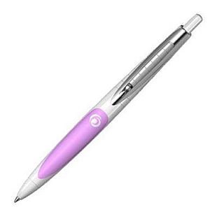 Długopis, biało-różowy, My Pen Display Herlitz