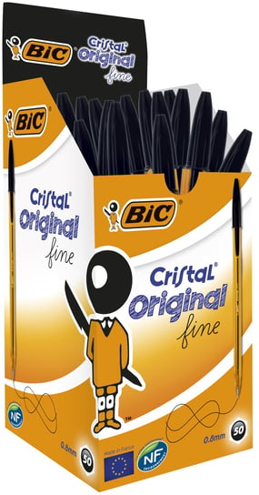 Długopis bic cristal fine czarny 1szt. BIC