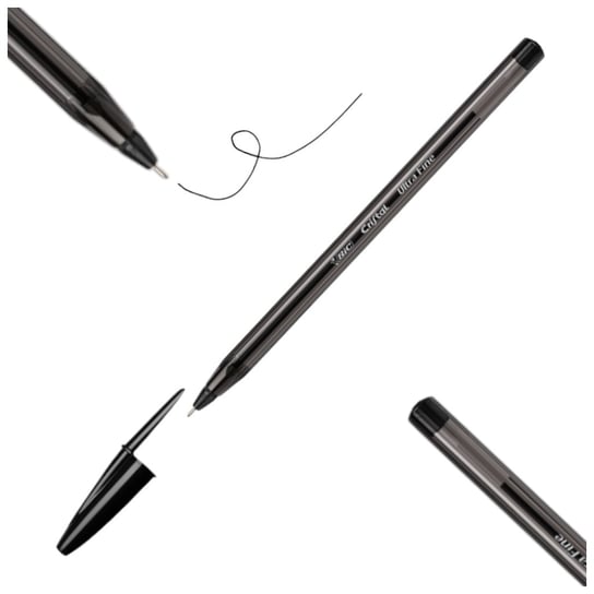 Długopis BIC czarny Cristal Exact ultra fine cienka końcówka 0,7 BIC