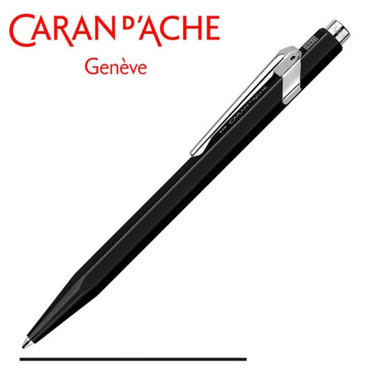 długopis caran d'ache 849 classic line, m, czarny z czarnym wkładem CARAN D'ACHE