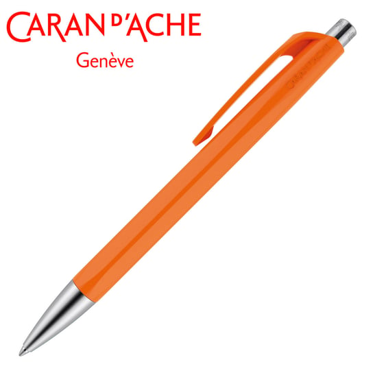 Długopis Caran D'ache, Infinitive, pomarańczowy CARAN D'ACHE