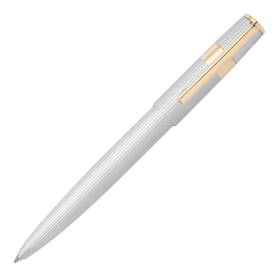 Długopis Gear Pinstripe Silver / Gold Hugo Boss