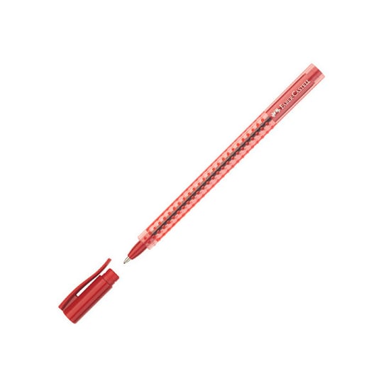 Długopis Grip 0.7 Mm Czerwony , Faber-Castell Faber-Castell
