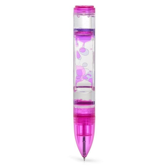 Długopis klepsydra z kolorową cieczą EduBawi