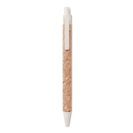 Długopis korkowy, biały UPOMINKARNIA