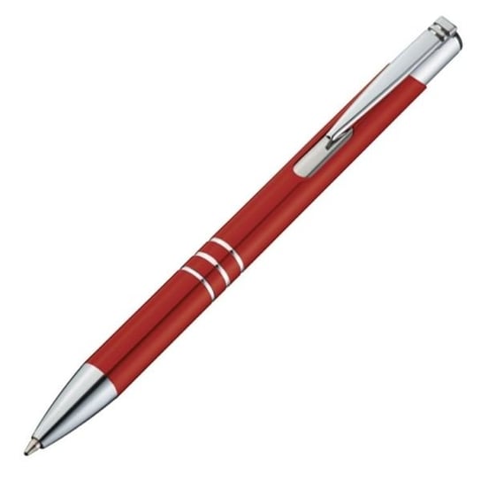 Długopis metalowy ASCOT czerwony HelloShop
