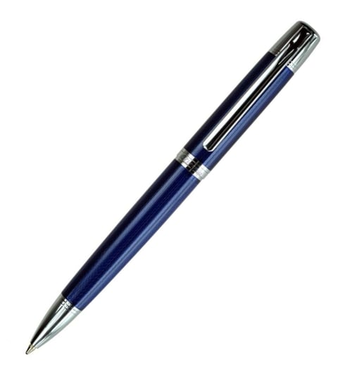 Długopis metalowy niebiesko-srebrny Titanum Titanum