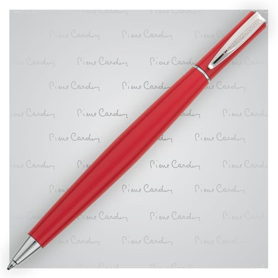 Długopis metalowy Pierre Cardin Matignon, czerwony Pierre Cardin