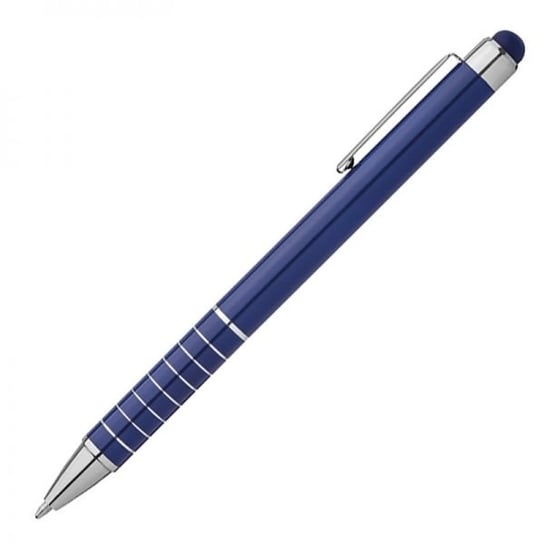 Długopis metalowy touch pen LUEBO niebieski HelloShop