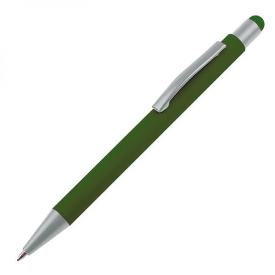 Długopis metalowy touch pen SALT LAKE CITY ciemnozielony HelloShop
