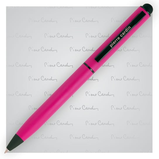 Długopis metalowy touch pen, soft touch CELEBRATION Pierre Cardin różowy Inna marka