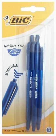 Długopis, niebieski, 3 sztuki BIC