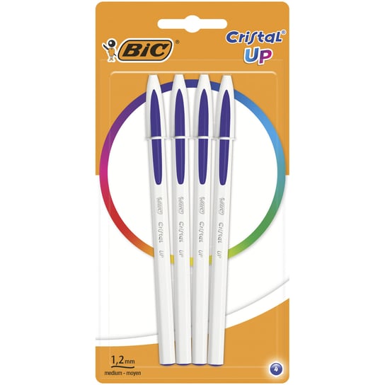 Długopis niebieski BIC Cristal Up Blister 4szt BIC