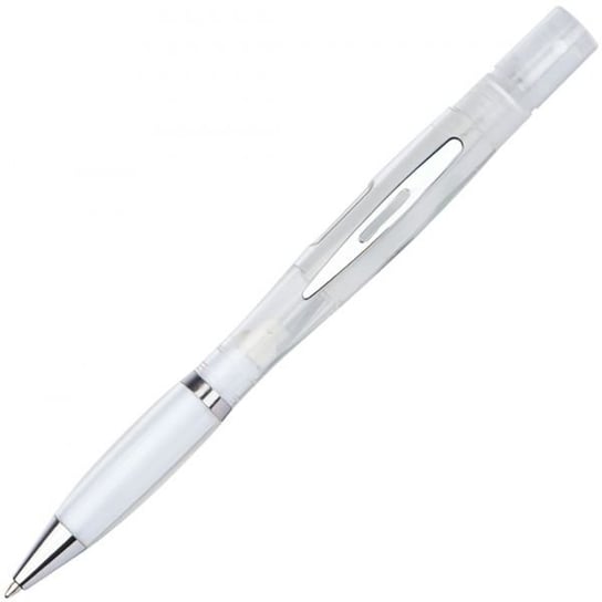 Długopis obrotowy z rozpylaczem CHARLEROI biały Inna marka
