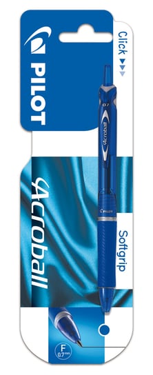 Długopis olejowy, niebieski, Acroball Pilot