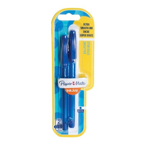 Długopis PaperMate InkJoy, niebieski, 2 sztuki Paper Mate